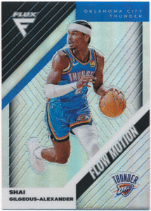 Shai Gilgeous-Alexander NBA 2022-23 Panini Flux Flow Motion Silver Prizm シルバープリズム シェイ・ギルジャス＝アレクサンダー