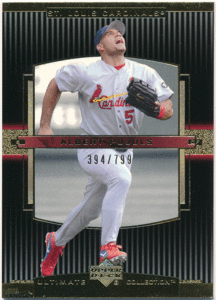 Albert Pujols MLB 2002 Upper Deck UD Ultimate Collection Base Card #54 ベースカード 799枚限定 アルバート・プホルス