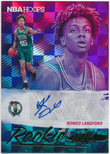 Romeo Langford NBA 2019-20 Panini Hoops RC Rookie Ink Signature Auto 直筆サイン ルーキーオート ロメオ・ラングフォード