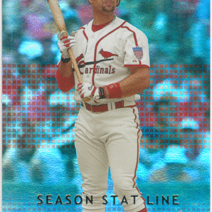 Albert Pujols MLB 2004 Donruss Season Stat Line Parallel 137枚限定 パラレルカード アルバート・プホルスの画像1