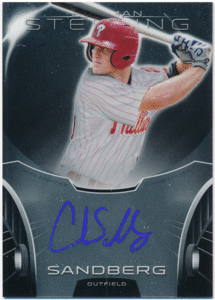 ☆ Cord Sandberg MLB 2013 Bowman Sterling Prospect Signature Auto 直筆サイン オート コード・サンドバーグ