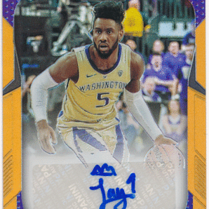 Jaylen Nowell NBA 2019 Panini Prizm Draft Picks RC Rookie Neon Orange Prizm Auto 125枚限定 プリズムオート ジェイレン・ノウェルの画像1