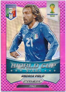 Andrea Pirlo 2014 Panini Prizm FIFA World Cup Brazil Purple Prizm 99枚限定 パープルプリズム アンドレア・ピルロ