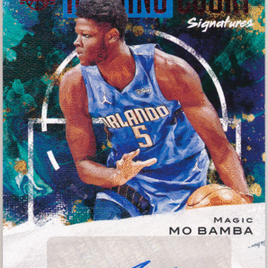 Mo Bamba NBA 2020-21 Panini Court Kings Holding Court Ruby Signature Auto 49枚限定 直筆サイン オート モー・バンバの画像1