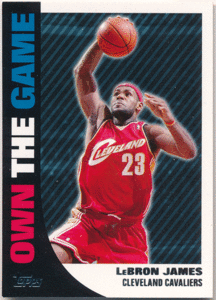 LeBron James NBA 2008-09 Topps Own the Game レブロン・ジェームス