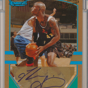 Theron Smith NBA 2003-04 Bowman Signature RC Rookie Gold Jersey Auto 99枚限定 直筆サイン ルーキージャージオート セロン・スミスの画像1