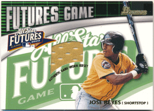Jose Reyes MLB 2003 Bowman All-Star Future Game Jersey ジャージカード ホセ・レイエス