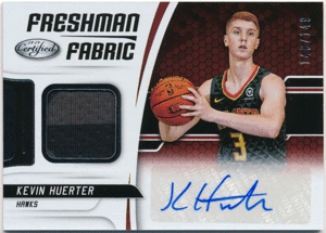 Kevin Huerter 2018-19 Panini Certified RC Rookie Freshman Fabric Jersey Auto 直筆サイン ルーキージャージオート ケビン・ハーター