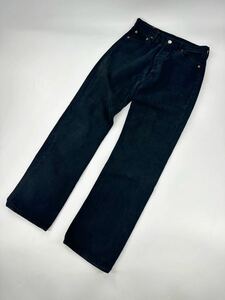 希少/ヴィンテージ トルコ製 後染め/levi's/501 ブラック デニムパンツ/w30/リーバイス/ボトムス levis 古着 ビンテージ ヨーロッパ