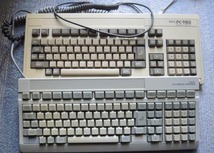 PC-9801シリーズ用 キーボード（５個セット）動作未確認品_画像2