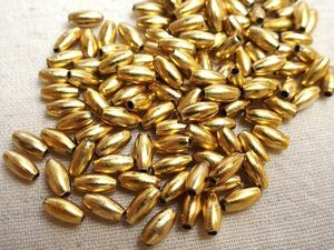  with translation 500 piece jujube type plastic beads gold * hand made accessory 