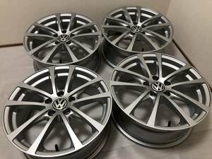 ★軽量！キレイ★VW/AUDI専用ホイール 17in7.0J+40 PCD112 パサート ザ・ビートル ティグアン シャラン ゴルフオールトラック T-Roc A3 Q2