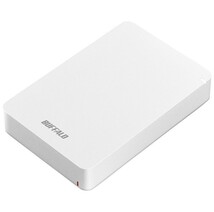 ●●送料無料●●美品　BUFFALO　4TB　ポータブル 外付けHDD　ホワイト【耐衝撃ボディー ハードディスク　おでかけロック　USB3.1(Gen 1)】_画像10