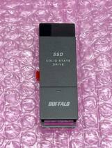 ★送料無料★美品★ BUFFALO　スティック型SSD 1TB　[テレビ録画/PC/PS5向け　耐衝撃＆耐振動＆高速化]　　USB3.2(Gen.1) SSD-PUT1.0U3-BKC_画像3