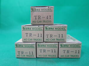  push car TR-11.TR-41 6 piece set A NIKKO MODEL