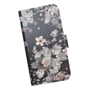 Galaxy S24 Ultra SC-52E/SCG26　スマホケース 手帳型 プリントケース 桜 SAKURA サクラ 花 フラワー