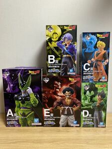 5体セット 未開封 一番くじ ドラゴンボール 未来への決闘A賞B賞C賞D賞E賞MASTERLISEフィギュア(ラストワン賞ゴジラワンピース同時出品中)