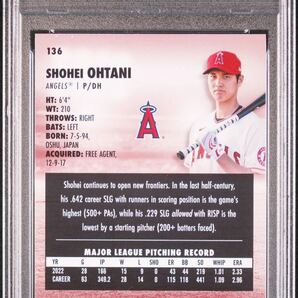 【PSA10】2023 TOPPS STADIUM CLUB 136 大谷翔平 レギュラーカード エンゼルス ドジャース スタクラ の画像2