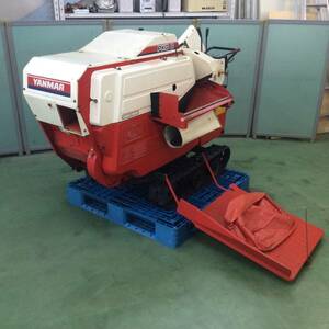 【H-2327】中古品 ヤンマー YANMAR ハーベスター PKG6 脱穀機 自走式 ６馬力