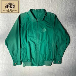 【イケオジの春の装い】J.PRESS スイングトップ ジャケット コットンドリズラー グリーン トラッド L