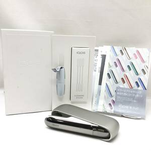 ■【1円スタート】iQOS3 アイコス3★DUO デュオ★ムーンライトシルバー★リミテッドエディション★本体★箱付き★限定色★電子タバコ★CH0