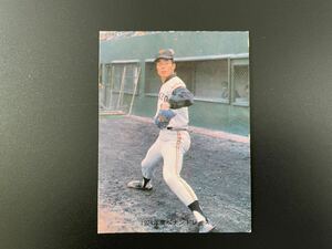  Calbee Professional Baseball card 1974 year No.22. rice field .