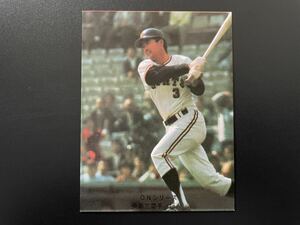 美品　カルビープロ野球カード1974年　No.424　長島茂雄