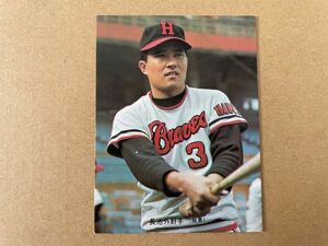 カルビープロ野球カード1974年　No.252　長池徳二