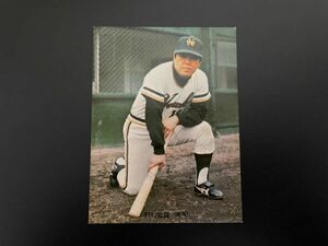 美品　カルビープロ野球カード74年　No.113　野村克也