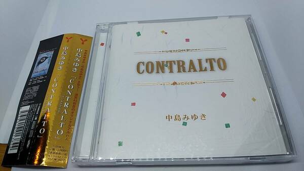 CD 中島みゆき　CONTRALTO 中古品