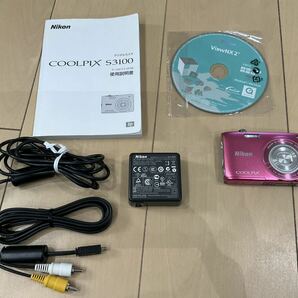 ジャンク Nikon COOLPIX S3100 コンパクトデジタルカメラの画像1