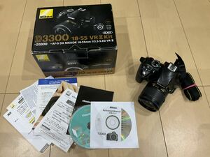 ジャンク　Nikon デジタル一眼レフカメラ D3300 レンズキット