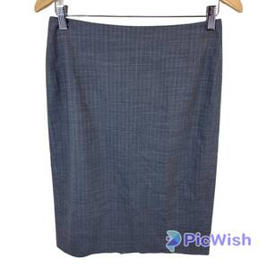 Max Mara マックスマーラ ladies レディース wool 膝丈 タイト スカート フォーマル カジュアル リクルート size:38(M)