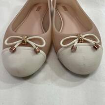 メリッサ melissa ladies レディース　バレエシューズ　リボン　ぺたんこ　ガーリー　カジュアル　普段使い size:23cm 　PINK/BEIGE ¥8,800_画像4