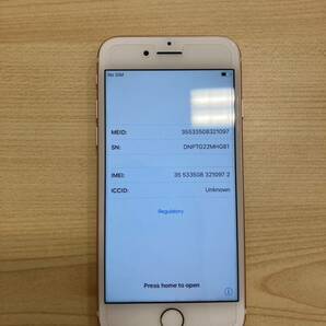 ☆☆iPhone7 32GB ローズゴールド A1779 判定○ ソフトバンク アイフォン スマホ☆☆の画像8