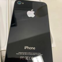 初期化済　iPhone 4s A1387 ブラック 利用制限 ◯ Apple アイフォン　二台セット　01 319500 654603 3_画像4