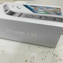 初期化済　iPhone 4s A1387 ブラック 利用制限 ◯ Apple アイフォン　二台セット　01 319500 654603 3_画像6