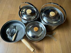 SNOW PEAK FIELD COOKER SERIES (中古品、年代物）