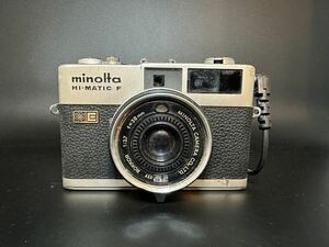 minolta HI-MATIC F レンジファインダー 38mm F2.7 コ