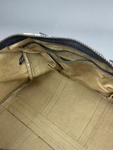 D12) Christian Diorクリスチャンディオール トロッター 中古 汚れ有り 現状品 ミニボストン ハンドバッグ ネイビー系 オールド ビンテージ_画像9