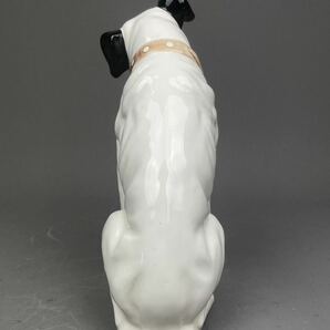 熊3) 昭和レトロ Victor ビクター犬 ニッパー君 置物 高さ23cm 陶器製 飾物 オブジェ インテリア 当時物 ニッパー犬の画像4