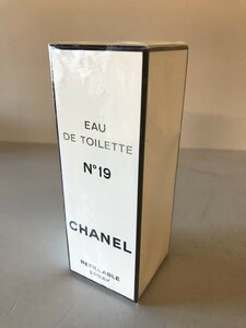 【香水】CHANEL No19 50ml Spray　EAU DE TOILETTE オードゥ トワレット　REFILLABLE SPRAY　未開封