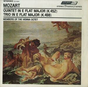 A00575018/LP/ウィーン八重奏団「モーツァルト：Quintet In E Flat Major (K 452) / Trio In E Flat Major (K 498)」