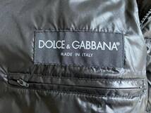 【美品】DOLCE&GABBANA ダウンベスト ブラック 44_画像5