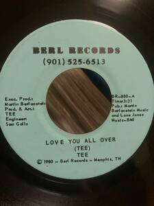 soul funk 45 Tee Love You All Over