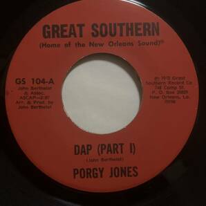 soul funk 45 Porgy Jones Dapの画像1