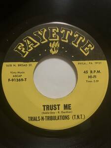 soul funk 45 Trials-N-Tribulations Trust Me