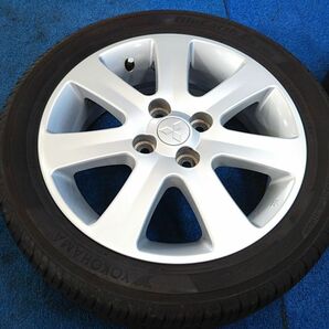 三菱 i アイ 純正 アルミホイール リア用 15インチ 175/55R15 ヨコハマ BluEarth ブルーアース ES32 15x5J +35 PCD 100 4穴の画像4