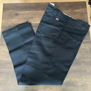 Dickies チノパン ブラック ストレート ディッキーズ 873