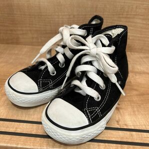 CONVERSE コンバース　チャイルドオールスター ブラック　ハイカット　16cm